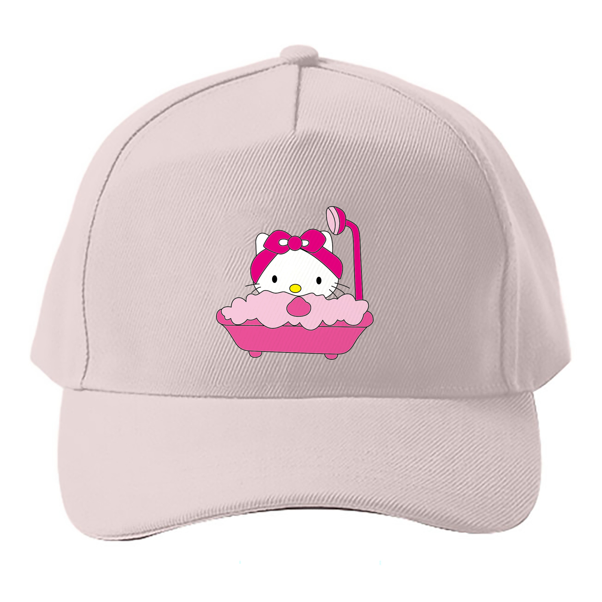 （画像用） Hello Kitty ハローキティ ベースボールキャップ 綿100％ 男女兼用 帽子 スポーツ